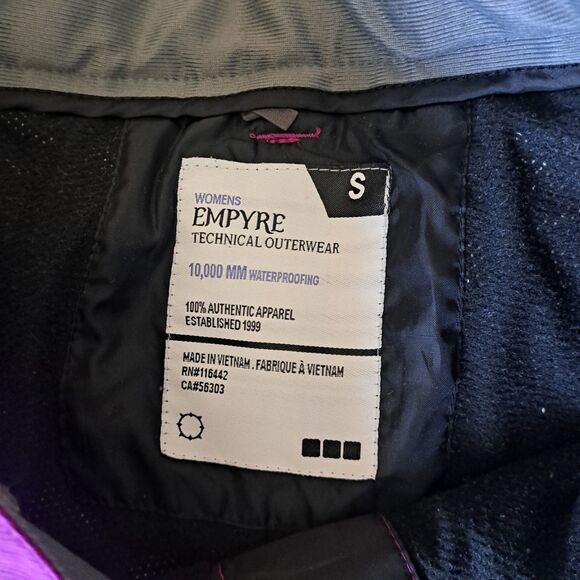 Empyre 10,000 MM Snowboard Ski Snow Pants Women's Small Pink Fushia Snowboarding - Picture 8 of 12